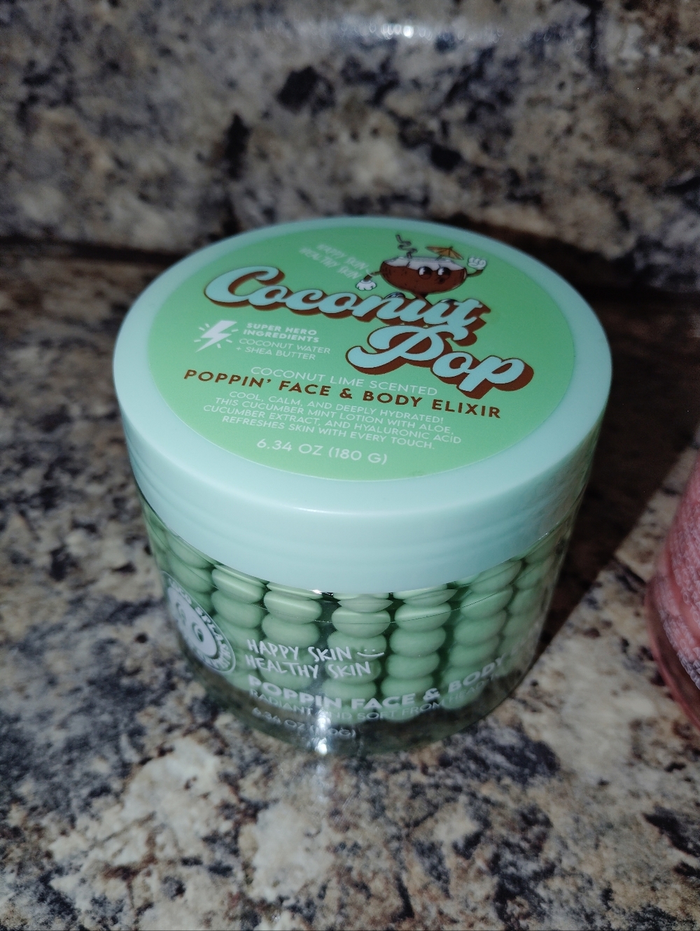 Poppin Face & Body Beads - Green Refresh New - Picture 4 of 7